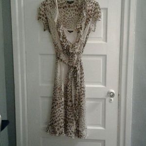 Leopard print size 12 dress.
